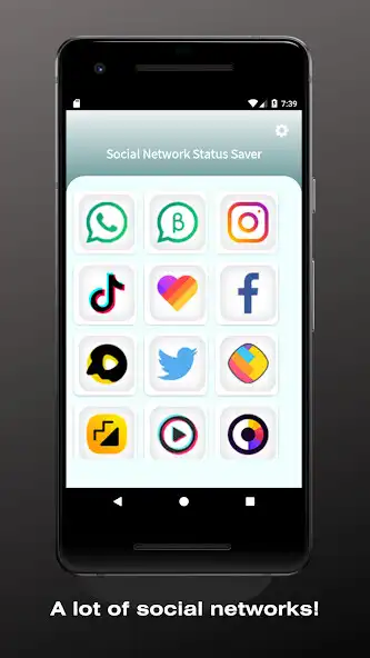Play Social Network Status Saver  and enjoy Social Network Status Saver with UptoPlay