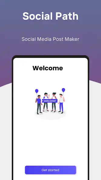 Play Social Path - Post Maker  and enjoy Social Path - Post Maker with UptoPlay