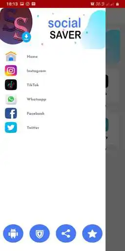 Play Social Saver - Download images/video as an online game Social Saver - Download images/video with UptoPlay
