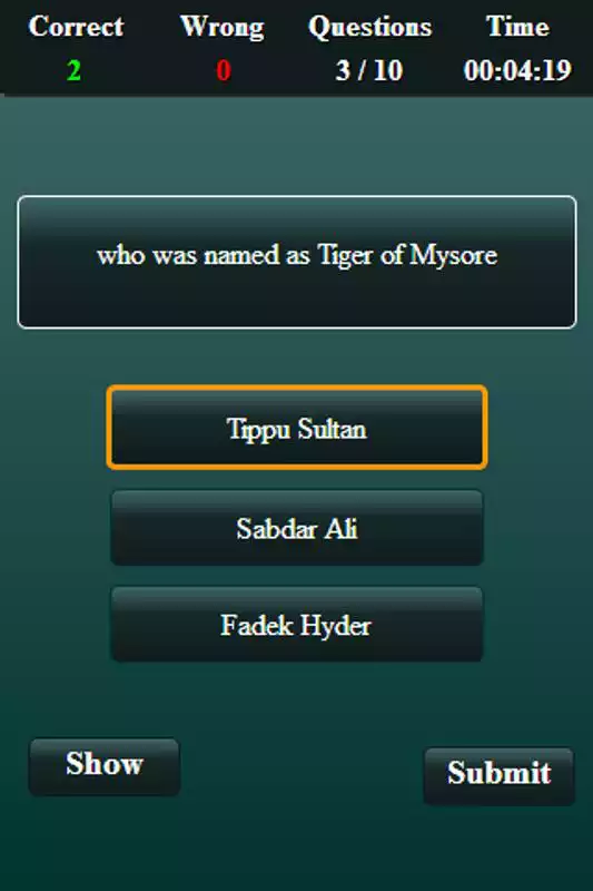 Play Social science test