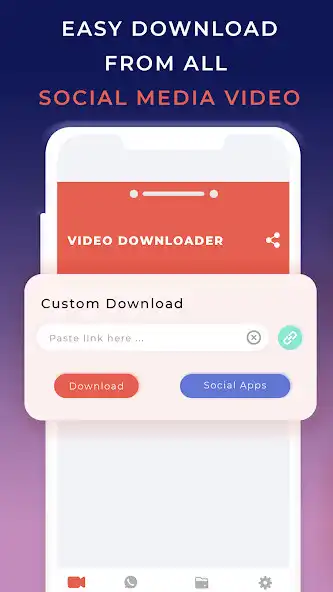 Play SocialV : All Video Downloader  and enjoy SocialV : All Video Downloader with UptoPlay