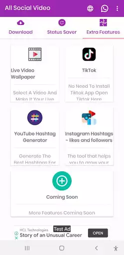 Play Social Video downloader as an online game Social Video downloader with UptoPlay