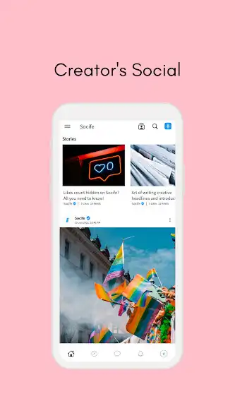 Play Socife - Your Social Space as an online game Socife - Your Social Space with UptoPlay
