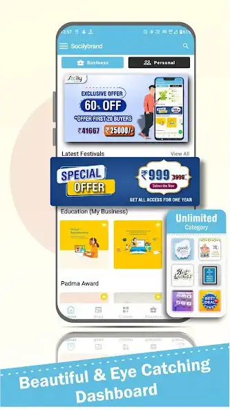 Play Socily Brand Festival Poster as an online game Socily Brand Festival Poster with UptoPlay