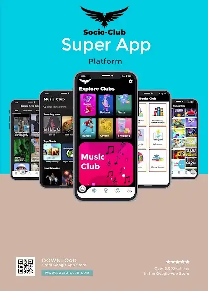 Play SocioClub - Super App  and enjoy SocioClub - Super App with UptoPlay