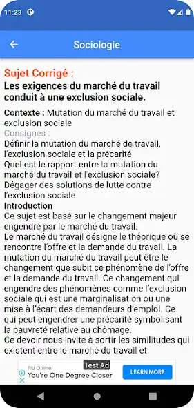 Play Sociologie : Sujets Corrigés as an online game Sociologie : Sujets Corrigés with UptoPlay
