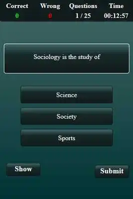 Play Sociology Quiz