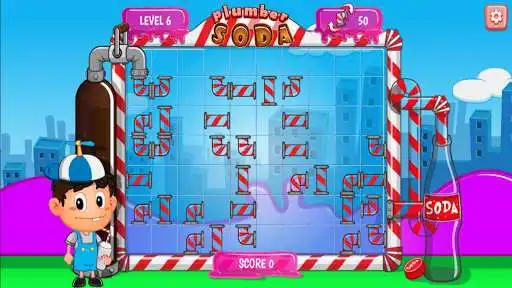 Play Soda Plumber Pipes Game  and enjoy Soda Plumber Pipes Game with UptoPlay