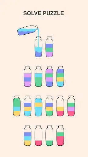 Play SodaPuz - Color Water Sort Puzzle as an online game SodaPuz - Color Water Sort Puzzle with UptoPlay