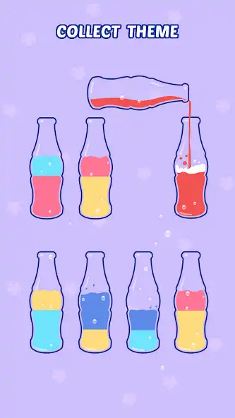 Play Soda Water Sort - Color Water  as an online game Soda Water Sort - Color Water  with UptoPlay