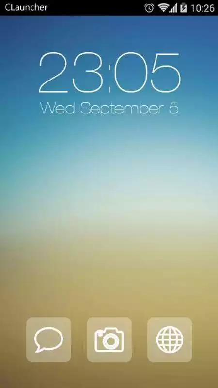 Play Soft Color C Launcher Theme