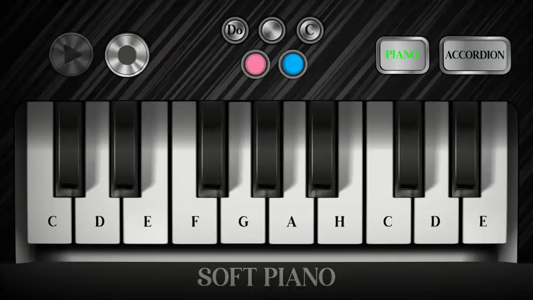 Play Soft Piano as an online game Soft Piano with UptoPlay