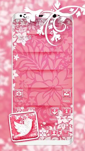 Play Soft Pink Launcher Themes  and enjoy Soft Pink Launcher Themes with UptoPlay