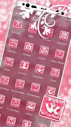 Play Soft Pink Launcher Themes as an online game Soft Pink Launcher Themes with UptoPlay