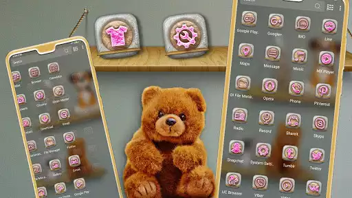 Play Soft Toys Launcher Theme as an online game Soft Toys Launcher Theme with UptoPlay