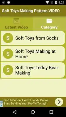 Play Soft Toys Making Pattern VIDEO
