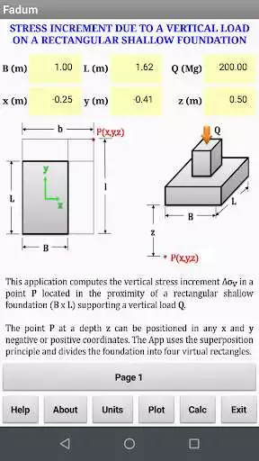 Play Soil stress increments below a foundation  and enjoy Soil stress increments below a foundation with UptoPlay