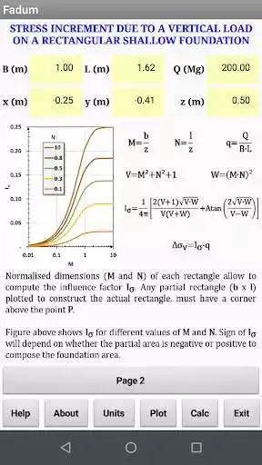 Play Soil stress increments below a foundation as an online game Soil stress increments below a foundation with UptoPlay