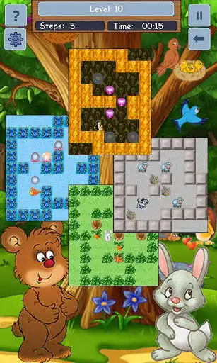 Play Sokoban Animals as an online game Sokoban Animals with UptoPlay
