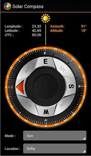 Play Solar Compass