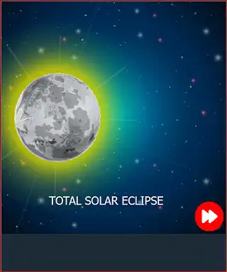 Play SOLAR ECLIPSE SIMULATION as an online game SOLAR ECLIPSE SIMULATION with UptoPlay