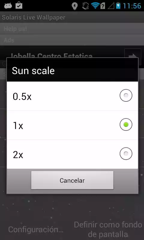 Play Solar Flare Live Wallpaper