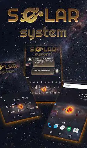 Play Solar System Animated Keyboard + Live Wallpaper  and enjoy Solar System Animated Keyboard + Live Wallpaper with UptoPlay