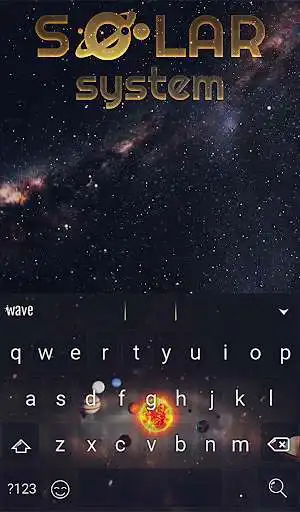Play Solar System Animated Keyboard + Live Wallpaper as an online game Solar System Animated Keyboard + Live Wallpaper with UptoPlay