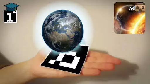 Play APK Solar System Mixed Reality  and enjoy Solar System Mixed Reality with UptoPlay com.onepixelsoft.solarsystemvrar