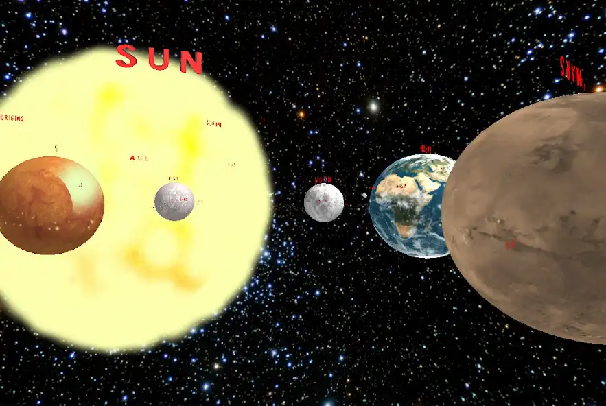 Play Solar System VR as an online game Solar System VR with UptoPlay