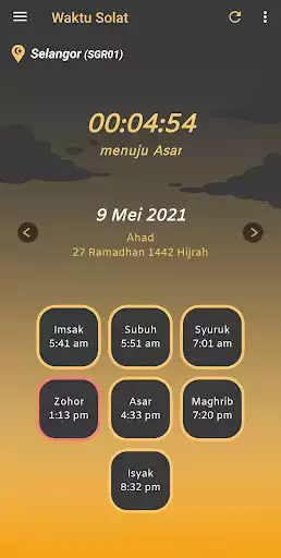 Play Solat Time - Malaysia as an online game Solat Time - Malaysia with UptoPlay