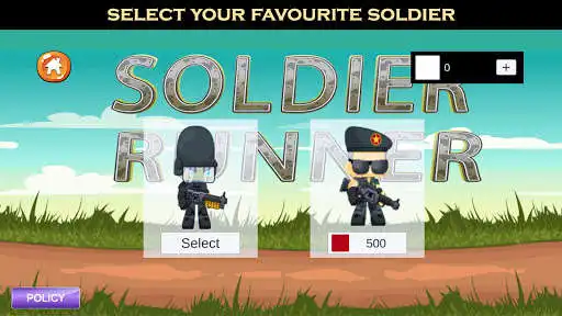 Play Soldier Runner - Shoot Them as an online game Soldier Runner - Shoot Them with UptoPlay