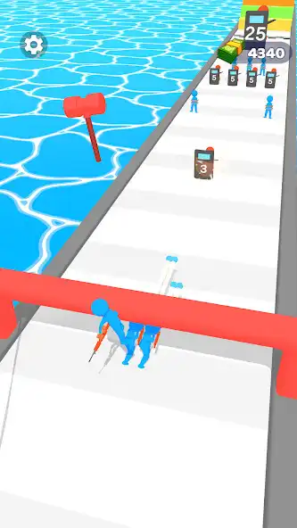 Play Soldiers Shoot Run as an online game Soldiers Shoot Run with UptoPlay