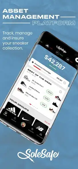 Play SoleSafe™: Sneaker Asset Mgmt  and enjoy SoleSafe™: Sneaker Asset Mgmt with UptoPlay