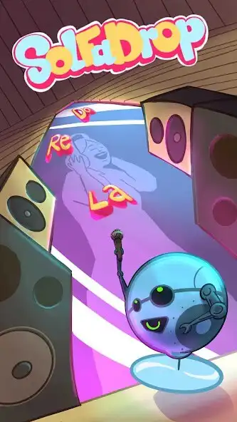 Play SolFaDrop: Play with ur voice! as an online game SolFaDrop: Play with ur voice! with UptoPlay