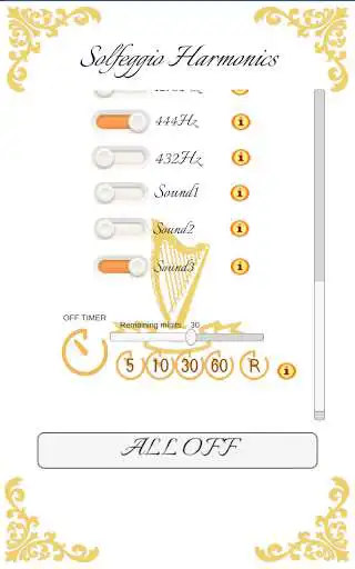 Play Solfeggio Harmonics:Miracle meditation frequency  and enjoy Solfeggio Harmonics:Miracle meditation frequency with UptoPlay