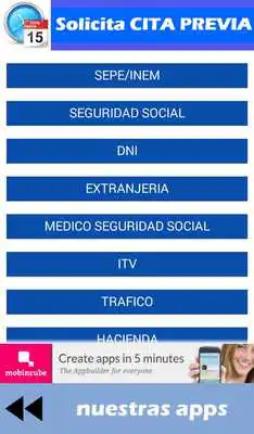 Play Solicita CITA PREVIA