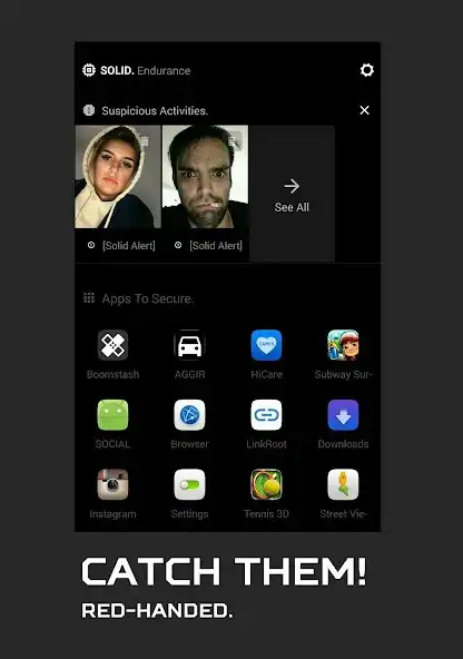 Play SOLID - App Locker. Know Who, What  When.  and enjoy SOLID - App Locker. Know Who, What  When. with UptoPlay