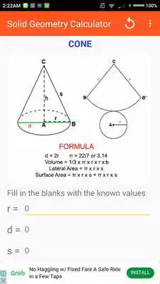 Play Solid Geometry Calculator