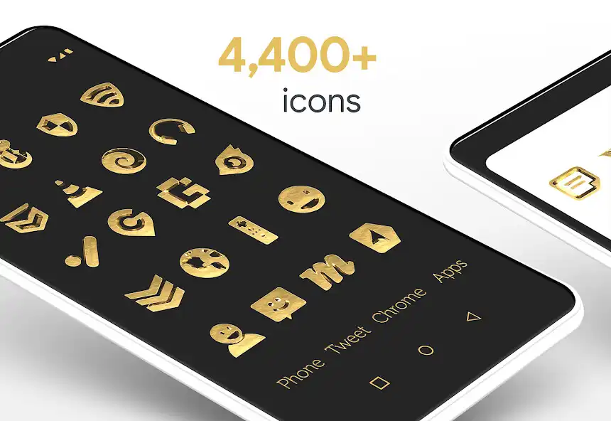 Play Solid Gold Pro - Icon Pack as an online game Solid Gold Pro - Icon Pack with UptoPlay