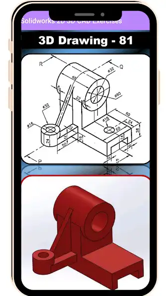 Play SolidWorks 2D 3D CAD Exercises  and enjoy SolidWorks 2D 3D CAD Exercises with UptoPlay