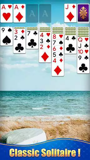 Play Solitaire 3D - Card Games as an online game Solitaire 3D - Card Games with UptoPlay