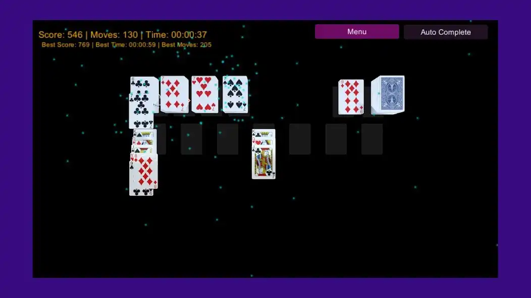 Play Solitaire3DX as an online game Solitaire3DX with UptoPlay