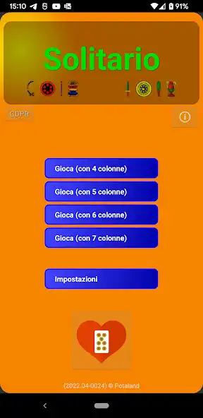 Play Solitaire 4,5,6,7 columns  and enjoy Solitaire 4,5,6,7 columns with UptoPlay