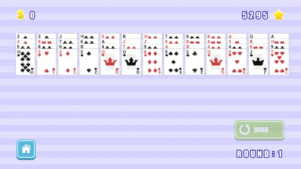 Play Solitaire - All in a row  and enjoy Solitaire - All in a row with UptoPlay