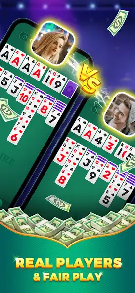 Play Solitaire-Cash Win Money hints as an online game Solitaire-Cash Win Money hints with UptoPlay