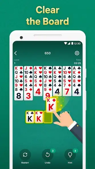 Play Solitaire: Classical Solitaire  and enjoy Solitaire: Classical Solitaire with UptoPlay