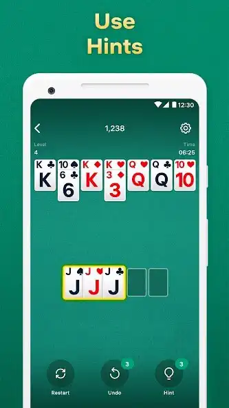 Play Solitaire: Classical Solitaire as an online game Solitaire: Classical Solitaire with UptoPlay