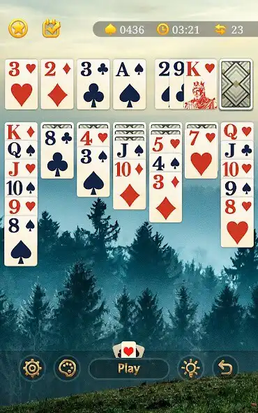 Play Solitaire Classic Card as an online game Solitaire Classic Card with UptoPlay