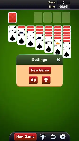 Play Solitaire Classic Mint x Games as an online game Solitaire Classic Mint x Games with UptoPlay